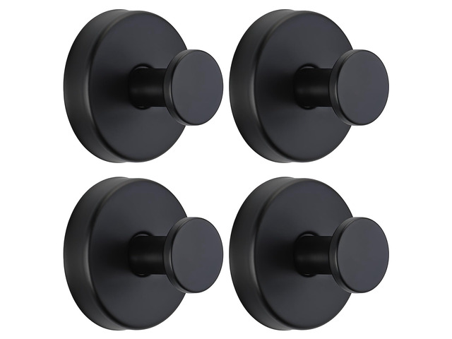 Suction Cup Hooks for Shower No-Drill Bathroom Hooks for Towels, Robes, Loofah Mountable on Bathroom Walls, Kitchen, Glass, Mirrors, Tile and...