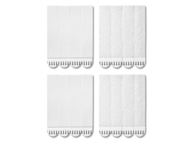 10 lb Large Narrow Picture Hanging Strips, 28 Pairs(64 Strips), Damage-Free Damage-Free Removable Picture Hangers, Heavy Duty Wall Hangers for...