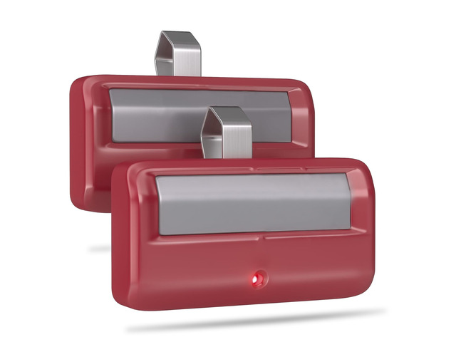 2 for Chamberlain Craftsman Garage Door Opener Remote 891LM 971LM Universal,Red