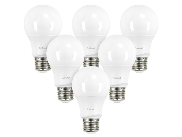 A19 LED Light Bulbs Dimmable, 40W Equivalent, E26 Base, 5000K Daylight, 5W 480 Lumens 120V, UL Listed FCC Certified, LED Lights for Bedroom Living...