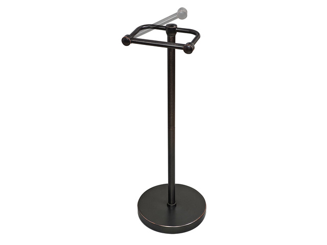 Toilet Paper Holder Stand, Post Pivoting Design Free Standing Toilet Paper Holder, SUS304 Stainless Steel Toilet Paper Roll Holder, Heavy Stable...