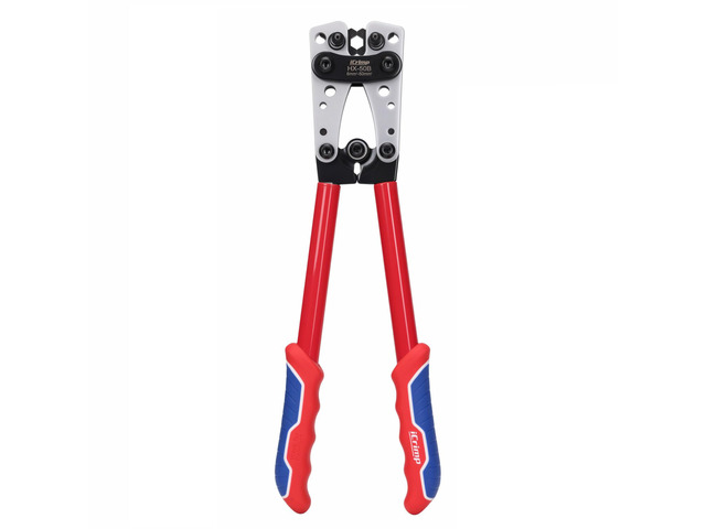 iCrimp Battery Terminal Crimper for Heavy Duty Copper Wire Lugs,Battery Cable Ends from AWG 8-1/0, Ground Lug Cimper Tool
