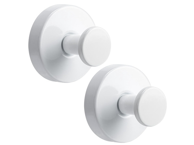 Suction Cup Hooks for Shower No-Drill Bathroom Hooks for Towels, Robes, Loofah Mountable on Bathroom Walls, Kitchen, Glass, Mirrors, Tile and...