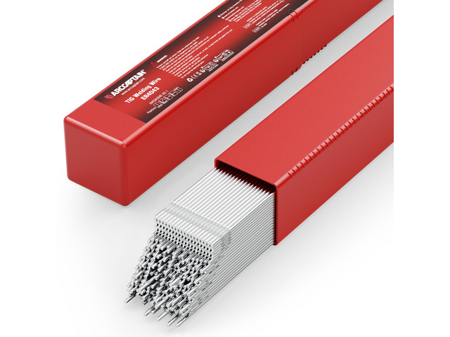 ER4043 Aluminum TIG Welding Rod, 1/8' x 16' 5LB Excellent Fluidity, Low Crack Sensitivity & Smooth Bead Appearance for Precision Aluminum TIG Welding