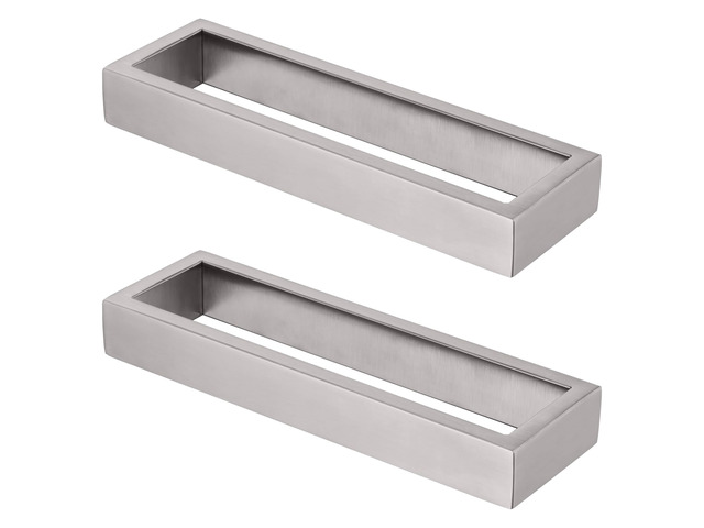 Towel Ring Brushed Nickel Hand Towel Hanger Holder 9-Inch Kitchen Rack Stainless Steel for Bathroom Hardware Wall Mount, 2 Pack B4008BR-L9-P2