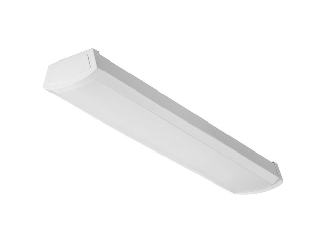 2' Low-Profile LED Wraparound Light Fixture, 3000K, 120V 24-Inch LED Flush Mount Ceiling Light, 3000K Warm White Color Temperature, 120V (FMLWL 24...