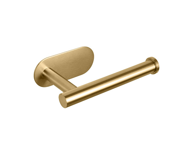 Toilet Paper Holder Self Adhesive, Premium Thicken SUS304 Stainless Steel Rustproof Adhesive Toilet Roll Holder no Drilling for Bathroom, Kitchen,...