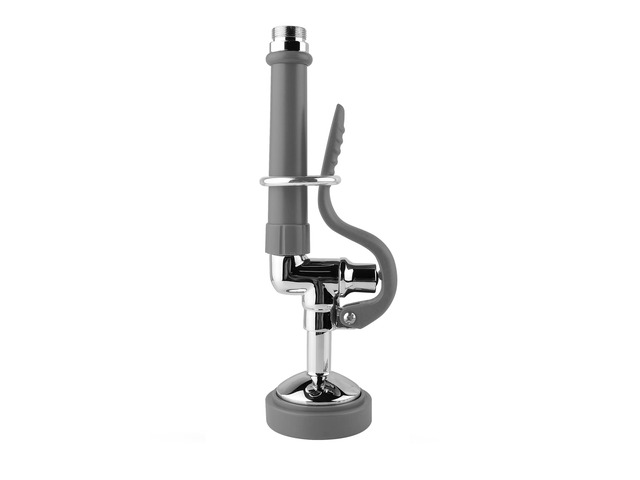 Pre Rinse Sprayer Commercial Sink Sprayer Head,1.42GPM Spray Valve Dish Spray Nozzle with Ergonomic Handle, Commercial Faucet Parts for Commercial...