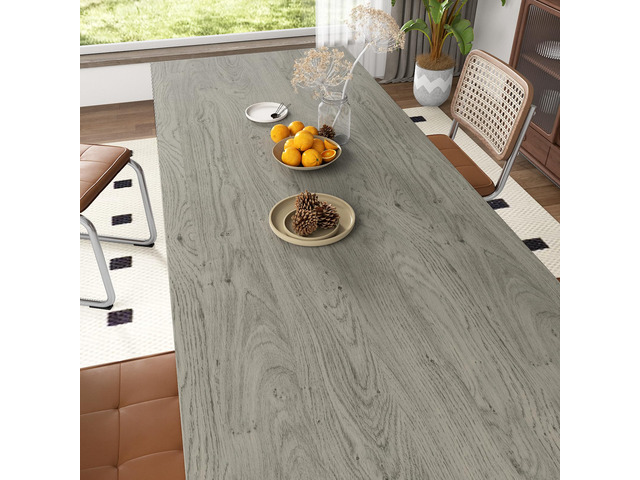 Light Brown Wood Look Contact Paper Self Adhesive Wooden Wallpaper Peel and Stick Countertops Wood Grain Contact Paper for Kitchen Cabinet and...