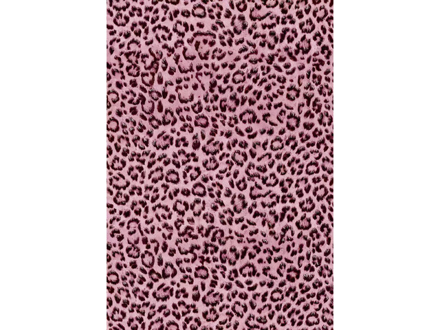 Leopard Print Peel and Stick Wallpaper, Waterproof Removable Self Adhesive Textured Wall Paper, Black and Pink Unique Funky Cheetah Contact Paper...