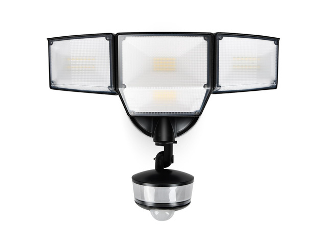 84W 9500LM LED Flood Lights Hardwire Motion Sensor Outdoor Lights Night Light, 4 Head LED Flood Lights, 5000K Daylight, IP65 Waterproof, Motion...