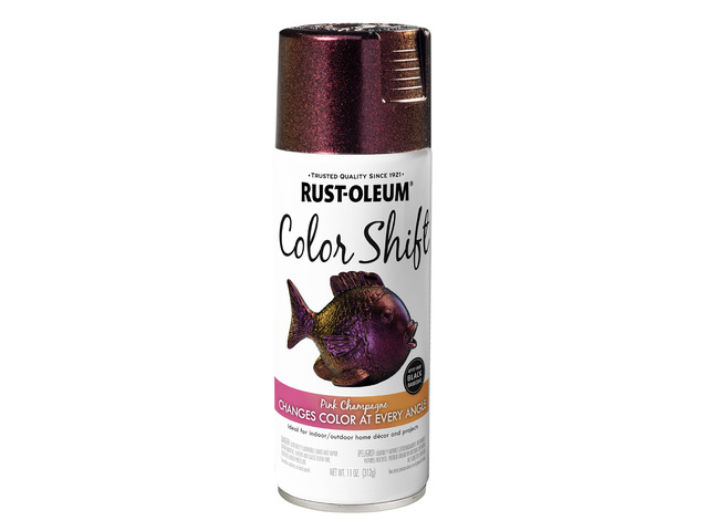 Color Shift Pink Champagne Spray Paint Color-Shifting Finish, Crafts, Décor & Accent Projects, Changes Color With Light & Angle, 11 Oz