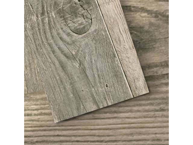 12-Pack Wood Texture Peel and Stick Vinyl Flooring Tiles, Aged Wood 18 & 54 sq. ft Options, Rigid Surface Hard Core, Waterproof, Self-Adhesive,...