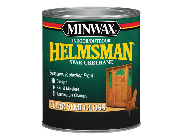 Helmsman Indoor/Outdoor Spar Urethane, Quart, Semi-Gloss