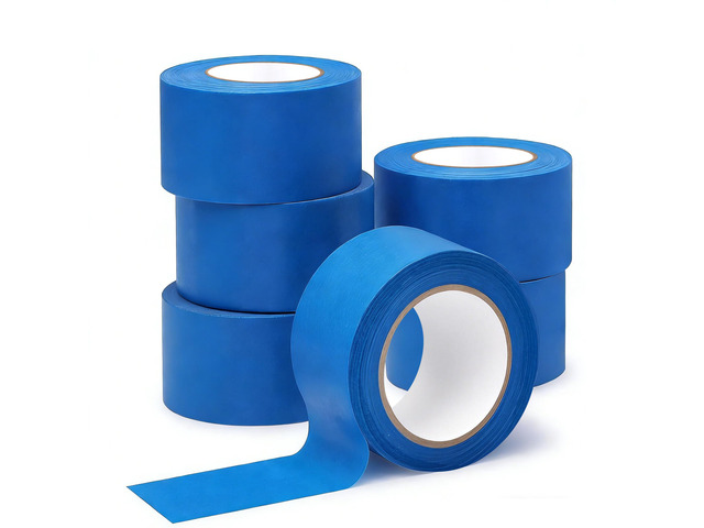 Painters Tape 2 Inch Wide 1.89 in. x 55 Yds, 6 Rolls - Blue Masking Tape for Wall Painting, DIY, Multi-Surface Use, Easy Removal, No Residue,...