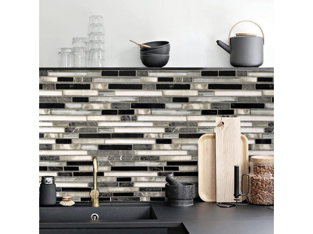 Backsplash Peel and Stick Wallpaper Kitchen Wallpaper17.7 x 393.7 Kitchen Contact Paper Peel and Stick Wallpaper Backsplash Wallpaper Countertops...