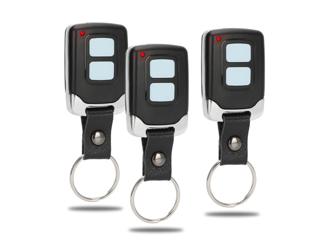 3 for LiftMaster Chamberlain Craftsman Garage Door Opener Remote Keychain Works with 893MAX 893LM 373LM 973LM, 2-button Mini design,easy setup,fit...