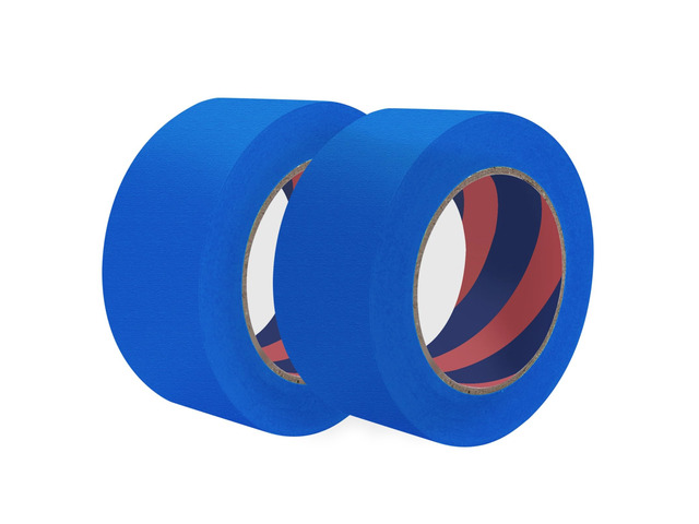 Painters Tape, 2 inch x 55 Yards x 2 Rolls Blue Painters Masking Tape for Indoor and Outdoor Use, Medium Adhesive Paint Tape for DIY Crafts, Arts,...