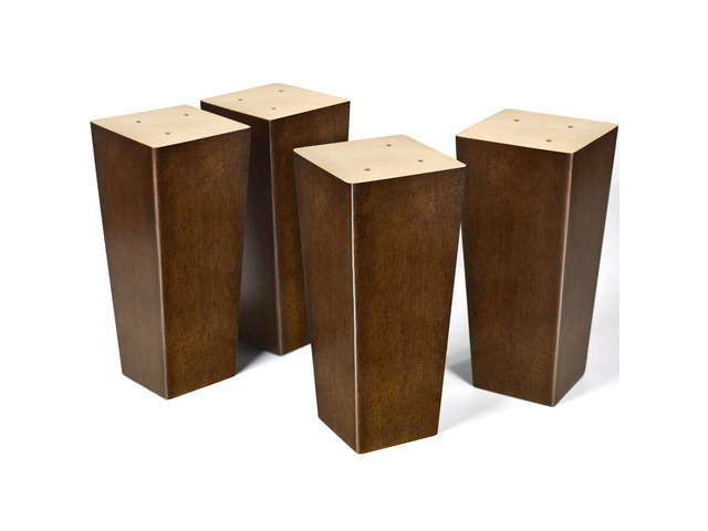 Wood Furniture Legs 6 inch Sofa Legs Square Couch Legs Universally Applicable Replacement Legs for Ottoman, Dresser, Easy to Install, Normal Size...