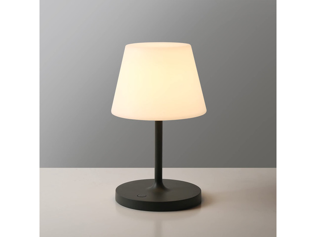 Outdoor Battery Operated Table Lamp Waterproof, 4000mAh Cordless Table Lamp Rechargeable, Touch Dimmable Desk Lamp, LED Night Light for Patio...