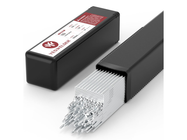 Aluminum TIG Welding Rod ER4043 1/8'x16' 5LB 5% silicon weld various grades of aluminum, 3003, 3004, 5052, 6061, 6063, casing alloys 43, 355, 356...