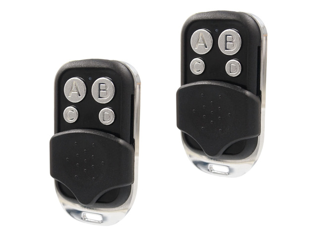 Keychain Garage Door Opener Remote, for Chamberlain, LiftMaster, Craftsman 371LM 373LM 971LM 973LM and More, 2 Pack