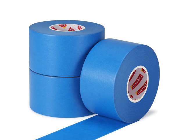 3 Rolls Painters Tape 2 Inch Wide Blue Painters Tape for Wall Painting 1.89In × 55Yd × 3Rolls Upgrade Washi Tape UV Resistant Multi-Surface Masking...