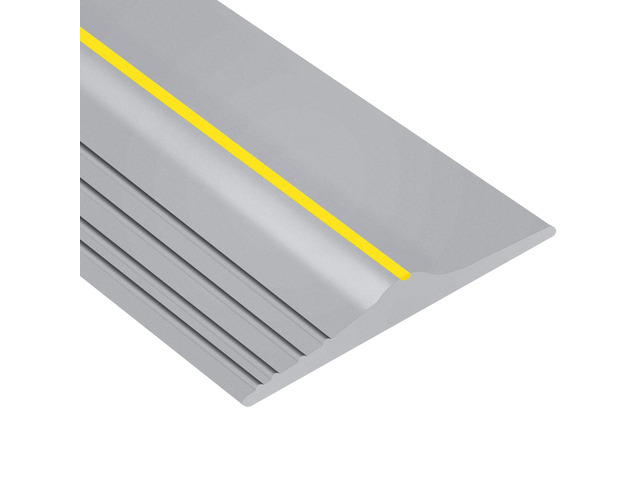 Garage Door Bottom Seal Strip, Weatherproof EPDM Rubber Threshold, Fits All Standard Doors, Easy for DIY Homeowners, No Adhesive (16.5Ft, Grey)