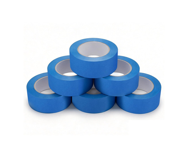 Blue Painters Tape 1.41 Inch Wide, 6 Rolls Masking Tape 1.41 in x 55 Yards, Multi-Surface Painting Tape with Clean Removal, No Residue, Easy Tear...