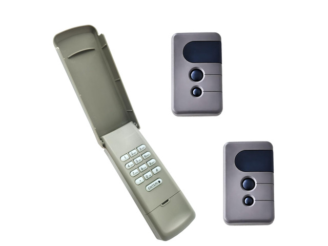 2026 Upgraded 877MAX+971LM Keypad & 3-Button Remote Combo, Compatible with Sears Craftsman 139.53680 HBW1255 139.53879,Works with Red/Orange/Green...