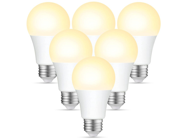 A19 LED Light Bulbs Dimmable,75W Equivalent 1000 Lumens, 2700K Soft White, E26 Base, 15000-Hour Lifespan, 11.5W Energy Saving LED Bulbs, Ideal for...