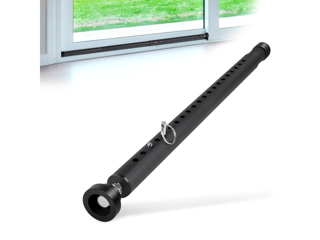 Sliding Door Security Bar, 17-50 inches Window Security Bar with Rubber Tips, Sliding Door Lock Bars for Window Safety Bars Home Apartment Safety,...