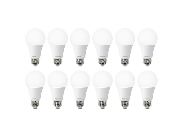 A19 LED Light Bulbs, 100 Watt Equivalent, 5000K LED Bulbs, 1500 Lumens, E26 Standard Base, Non-Dimmable, 13W Bright White LED Bulbs for Bedroom...