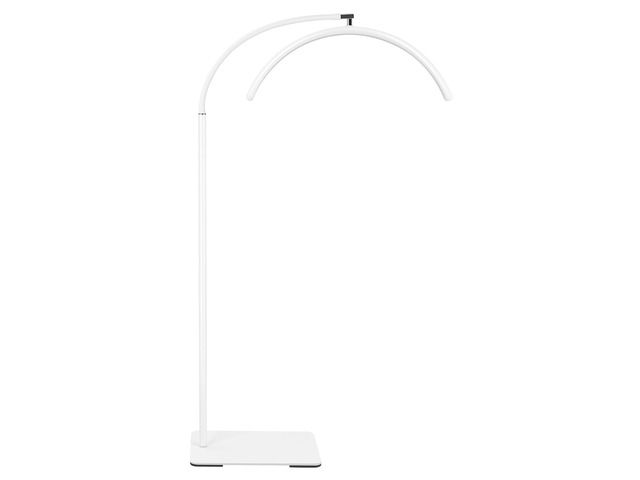 Half Moon LED Floor Light - Professional Shadow-Free Lamp for Lash Techs, Estheticians & Tattoo Artists Remote Control & Dimmable for Eyelash...