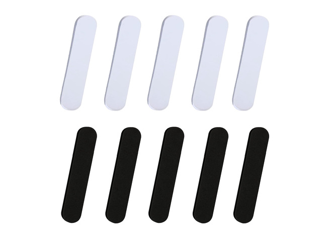 Hat Size Reducer,Soft Latex Hat Sizing, hat size reducer insert Tape hat bands for cowboy hats Sized Foam Tape for Hats and Caps, 20 Pcs(Black +...