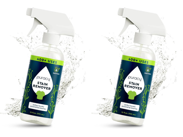 Stain Remover, Travel and Laundry Stain Cleaner for Clothes, Baby Essentials, Kids Stains, Oil and Fabric Spot Cleaner (Stain Remover Spray, 12 fl...