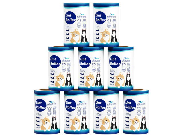 999 Sheets Lint Rollers Refills, 9 Rollers Easy to Peel, Home Cleaning, Lint Remover for Clothes, Furniture, Couch, Car Seats, Designed for Pet Owners