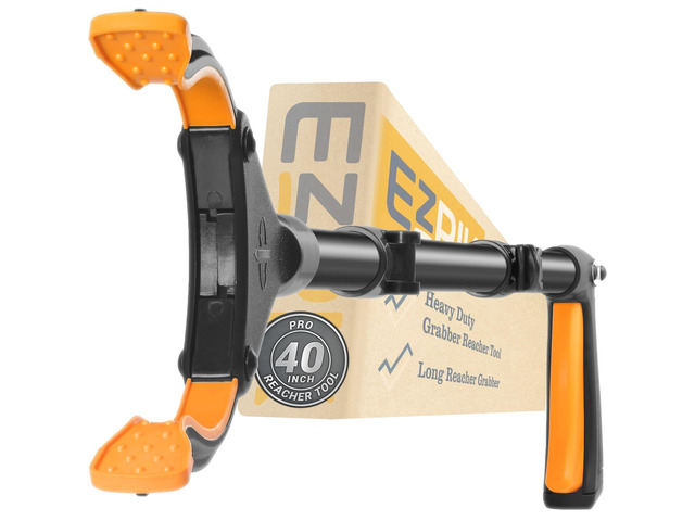 Pro 40' Extended Grabber Reacher Tool for Elderly, Trash Hand Grabber Pickup Sticks for Seniors, Foldable Gripper Claw Pickup Tool, Hand Extension...
