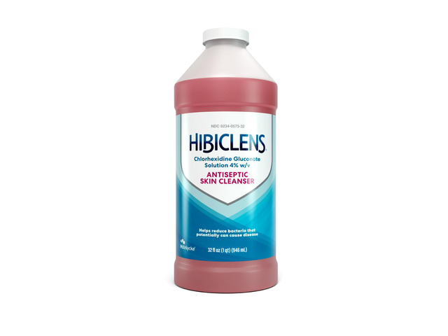 Antimicrobial and Antiseptic Soap and Skin Cleanser 32 oz for Home and Hospital 4% CHG, Packaging May Vary