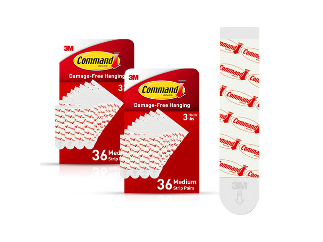 Medium Refill Adhesive Tape Strips (72 Strips)