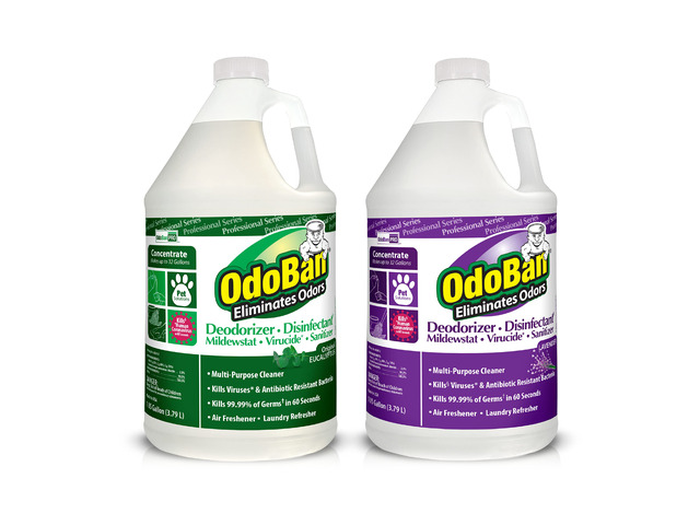 Professional Disinfectant and Odor Eliminator Concentrate, Made in the USA, Original Eucalyptus and Lavender Scents, 2-Pack, 1 Gallon Each