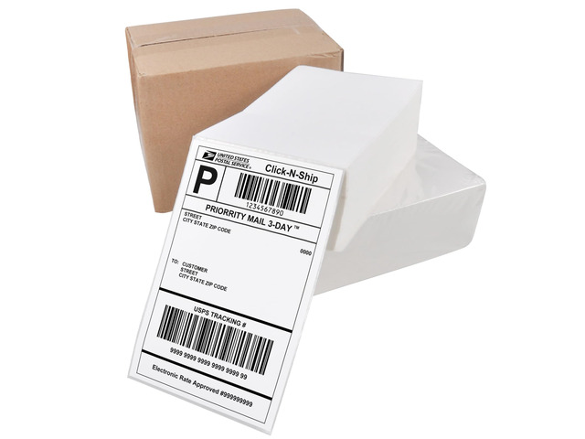 L Liked 1000 4x6 Thermal Shipping Labels, Perforated, Commercial Grade 4x6 Shipping Labels, BPA Free, Blue Back, Strong Adhesive, Compatible with...