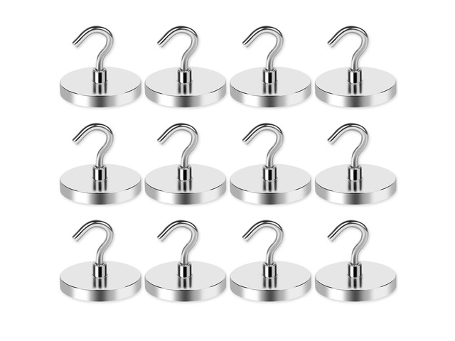 Magnetic Hooks Magnet Hook for Cruise Cabins 170LBS 12P Essentials Classroom Metal Key Holder Hanging Ship Door Decorations Heavy Duty Neodymium...