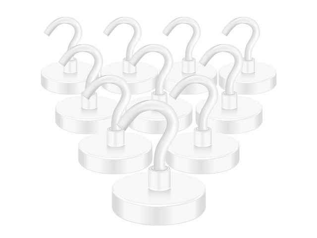 Magnetic Hooks Heavy Duty Cruise Essentials 120LBS Strong Magnets Metal Hooks for Cruise Cabins Industrial Strength Outdoor Hanging Brackets...