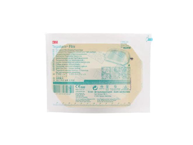 Tegaderm Transparent Dressing with Label 4' x 4 3/4' (10 x 12 cm) 25 per Box #1626W (25 Box)