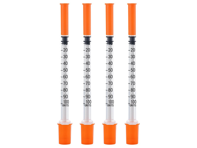 1ml Syringes 30G x 1/2' 12.7mm Disposable Lab Syringe with Caps, 100 Pack 30 Gauge 1cc 1/2 Inch, Leak-Proof Design, Fine Tip, Home & Lab Use,...