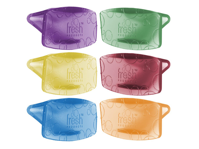 Eco Bowl Clip Toilet Air Freshener, Variety Pack, 6-Pack Natural Oils, Made in USA, Rim Toilet Tank Trash Cabinet, Air & Trash and Bathroom...