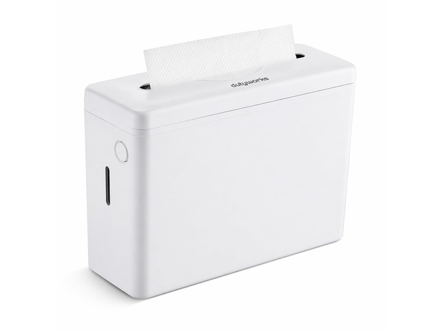 Countertop Paper Towel Dispenser, 200-Sheet Capacity Non-Slip Base, Fits Multifold and Z-Fold Towels, For Bathrooms, Kitchens and Commercial Spaces