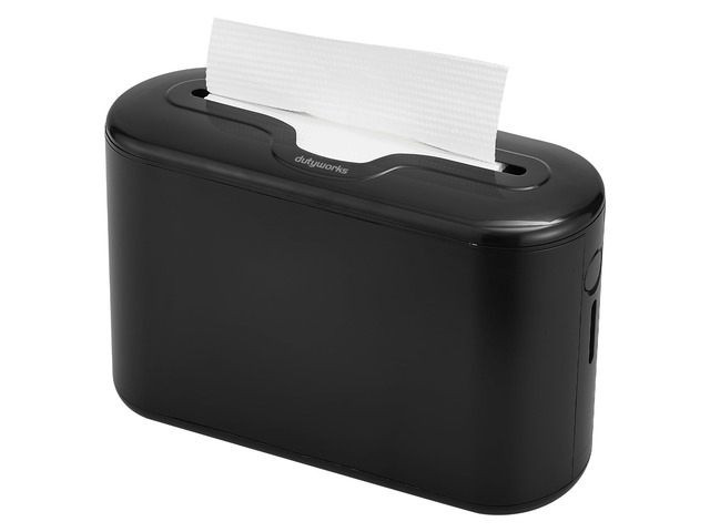 Multifold Paper Towel Dispenser Countertop, Black Non-Slip ABS Base, Fits Trifold, C-Fold and Z-Fold Towels, For Bathrooms, Kitchens and Commercial...