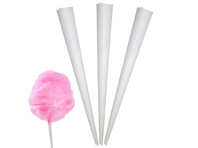PW Cotton Candy Cone 100ct Cotton Candy Cones 100ct